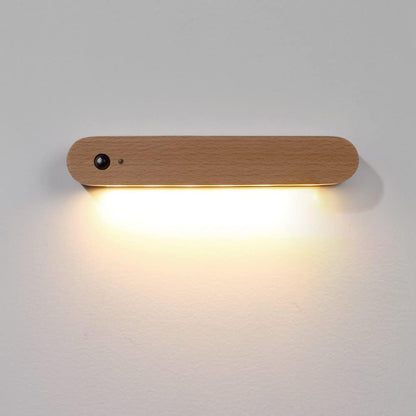 LED Sensor Wall Sconce Lamp Human Body Induction Night Light, Rechargeable Intelligent Wall Lighting Fixtures, Magnetic Attraction Wall Induction Safe Lamps for Stairs Hallway